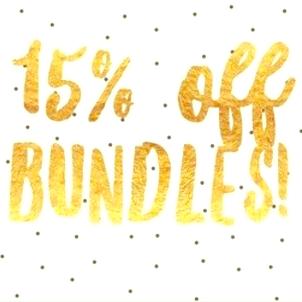 Bundles are the best way to get a discount!